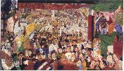 James Ensor Christs Entry Into Brussels in 1889 china oil painting artist
